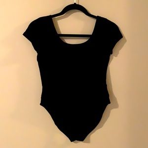 Twik black bodysuit tee